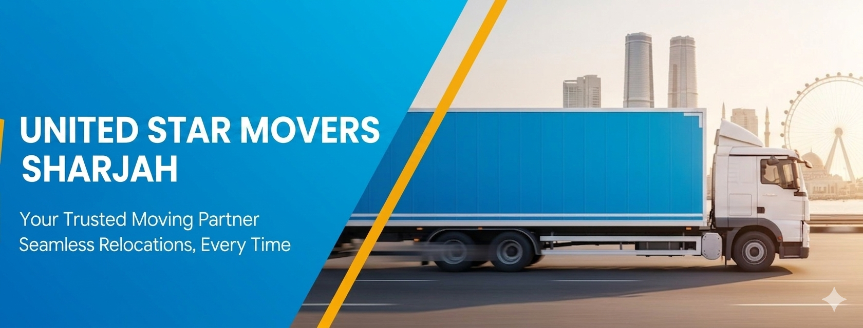 United Star Movers team executing a seamless house shift in Sharjah.