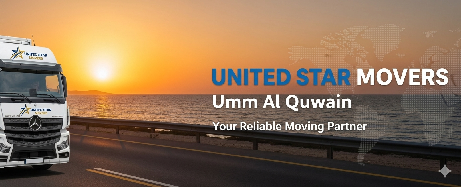 Professional house shifting services by United Star Movers in Umm Al Quwain.